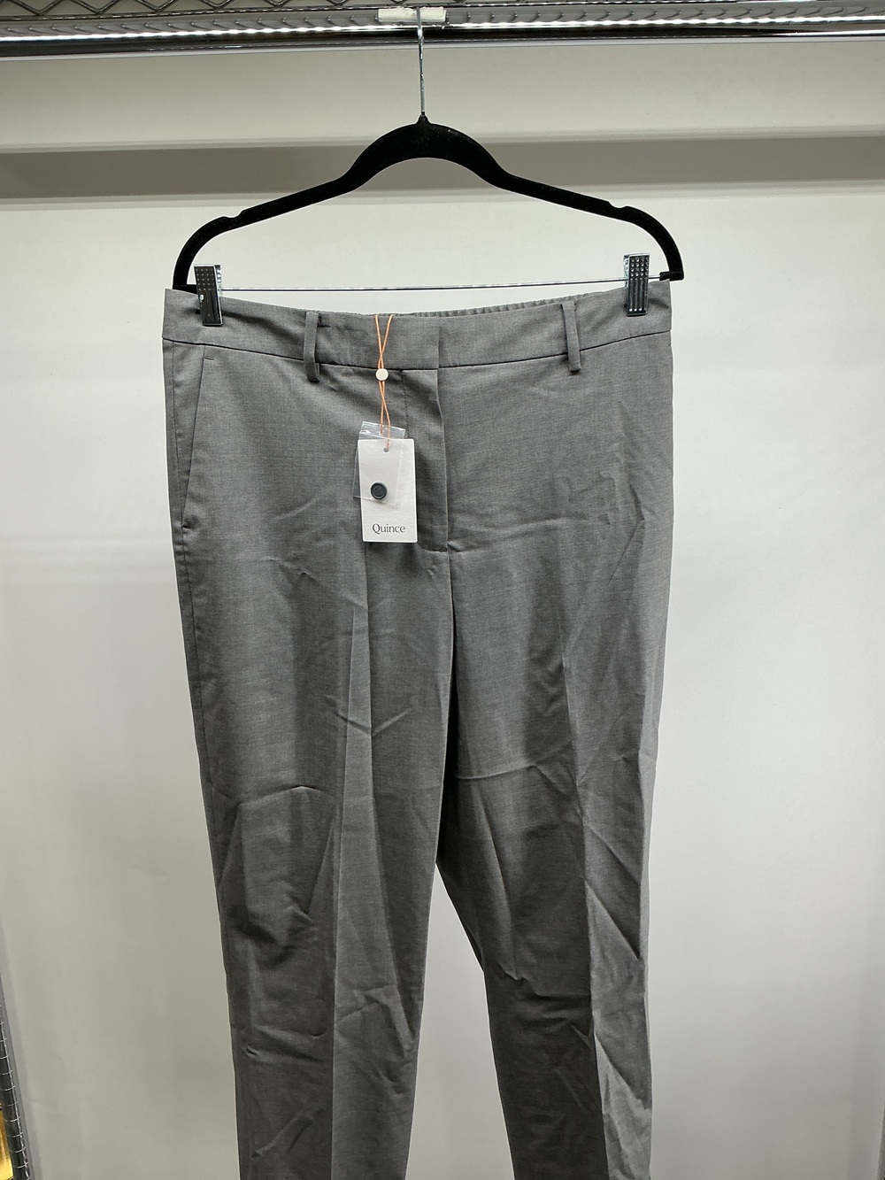 Italian Wool Slim Leg Ankle Pants